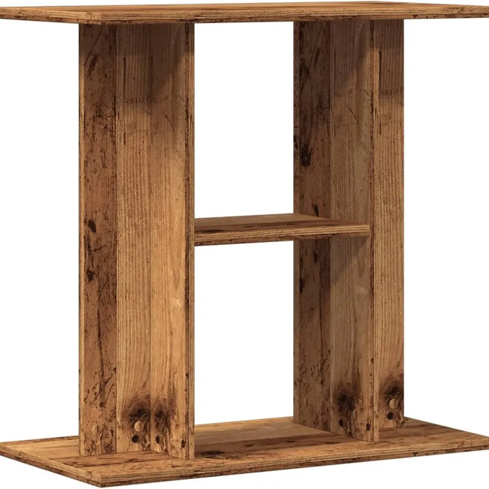 vidaXL Soporte para acuario de madera vieja 60x30x60 cm Madera de ingeniería Madera antigua Online
