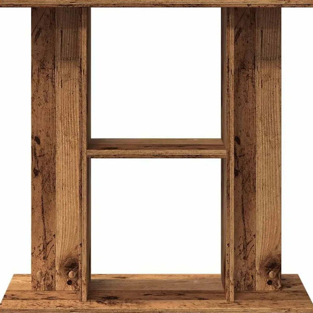 vidaXL Soporte para acuario de madera vieja 60x30x60 cm Madera de ingeniería Madera antigua Online