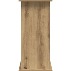 vidaXL Productos Para Mascotas-Soporte para acuario de roble artesanal, 81 x 36 x 73 cm, madera de ingeniería