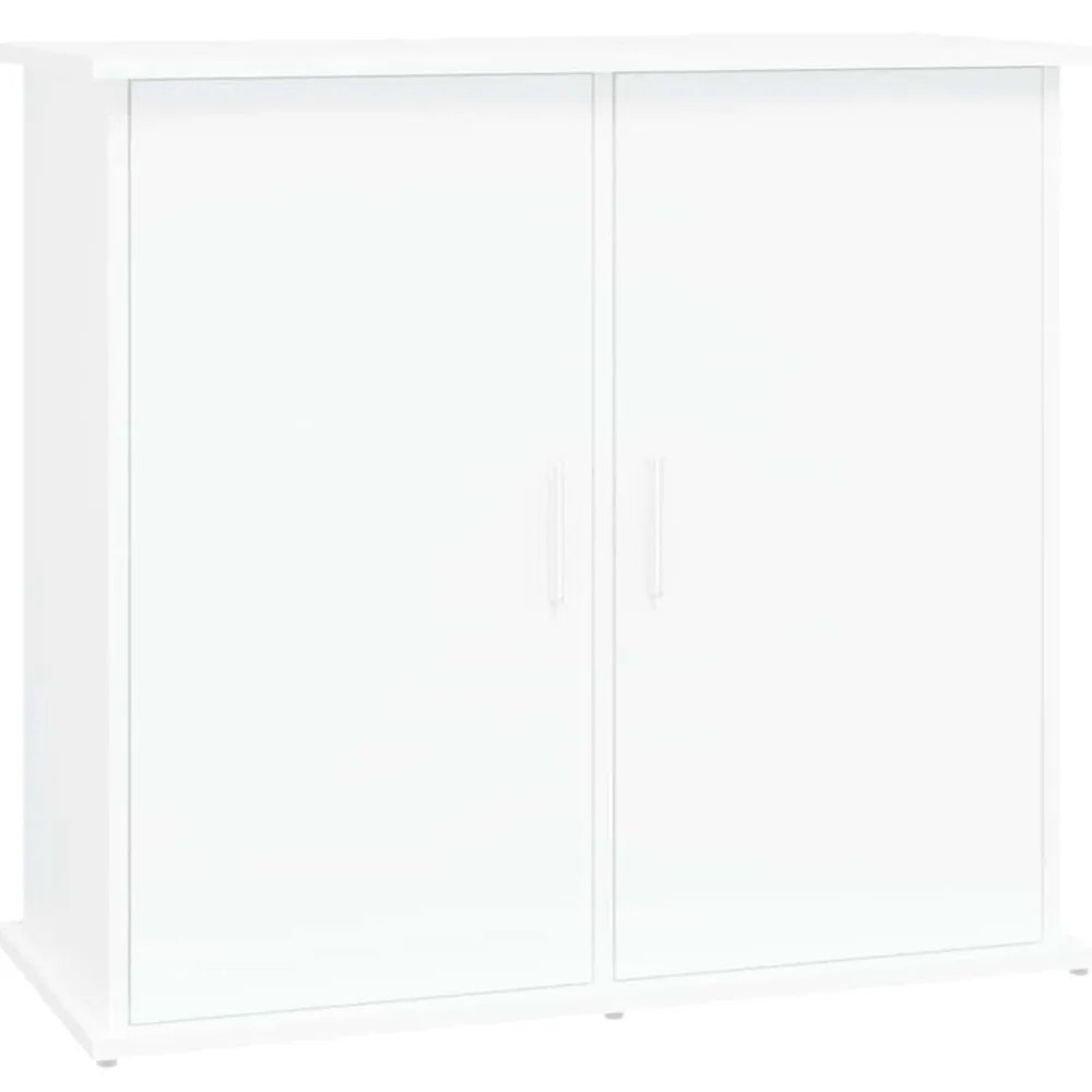 vidaXL Soporte para acuario madera de ingeniería 81x36x73 cm Blanco Hot