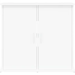 vidaXL Soporte para acuario madera de ingeniería 81x36x73 cm Blanco Hot