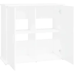 vidaXL Soporte para acuario madera de ingeniería 81x36x73 cm Blanco Hot