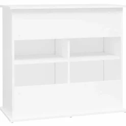 vidaXL Soporte para acuario madera de ingeniería 81x36x73 cm Blanco Hot