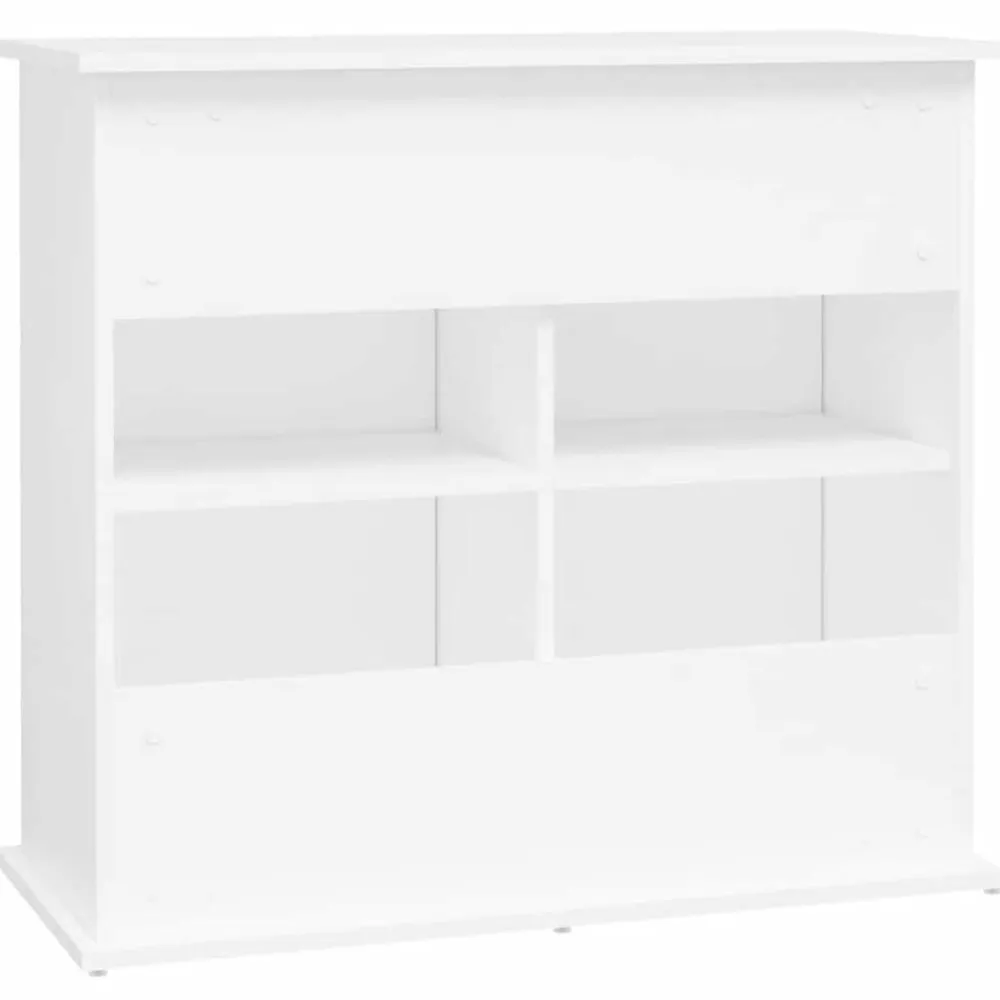 vidaXL Soporte para acuario madera de ingeniería 81x36x73 cm Blanco Hot