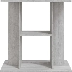 vidaXL Productos Para Mascotas-Soporte para acuario Sonoma gris 60x30x60 cm Madera sintética
