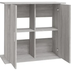 vidaXL Productos Para Mascotas-Soporte para acuario madera ingeniería 81x36x73 cm