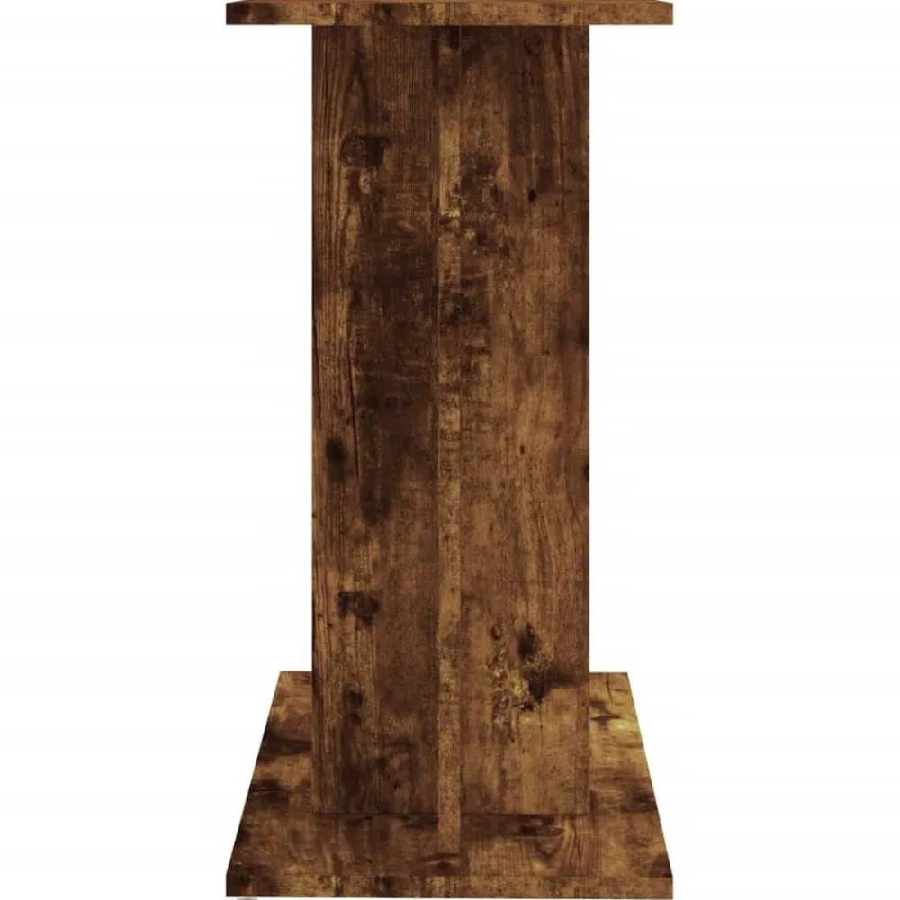 vidaXL Soporte para acuario de 60x30x60 cm de madera de ingeniería Roble ahumado Discount