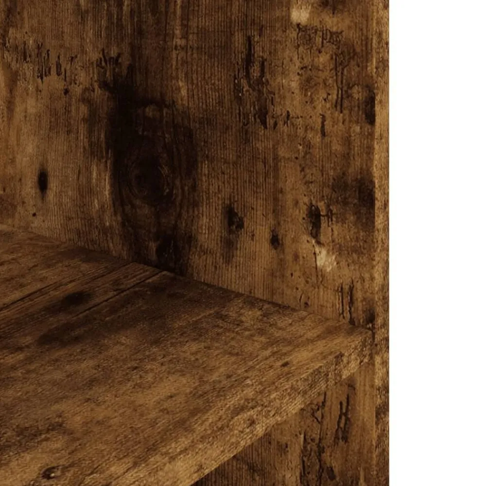 vidaXL Soporte para acuario de 60x30x60 cm de madera de ingeniería Roble ahumado Discount