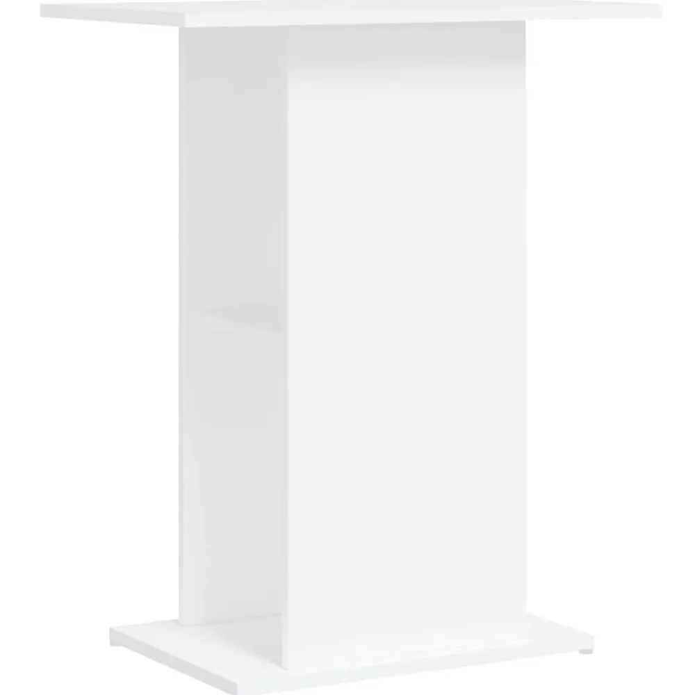 vidaXL Soporte para acuario madera de ingeniería 60,5x36x72,5cm Blanco Hot