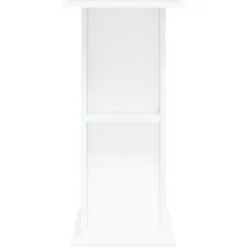 vidaXL Soporte para acuario madera de ingeniería 60,5x36x72,5cm Blanco Hot