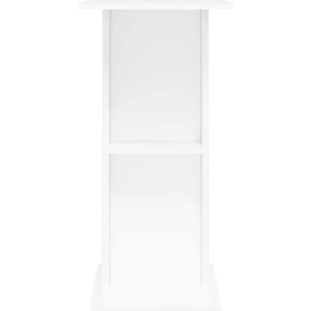 vidaXL Soporte para acuario madera de ingeniería 60,5x36x72,5cm Blanco Hot