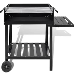 vidaXL Soporte para barbacoa de carbón con 2 ruedas Clearance