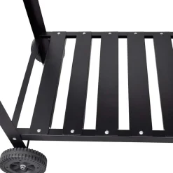 vidaXL Soporte para barbacoa de carbón con 2 ruedas Clearance