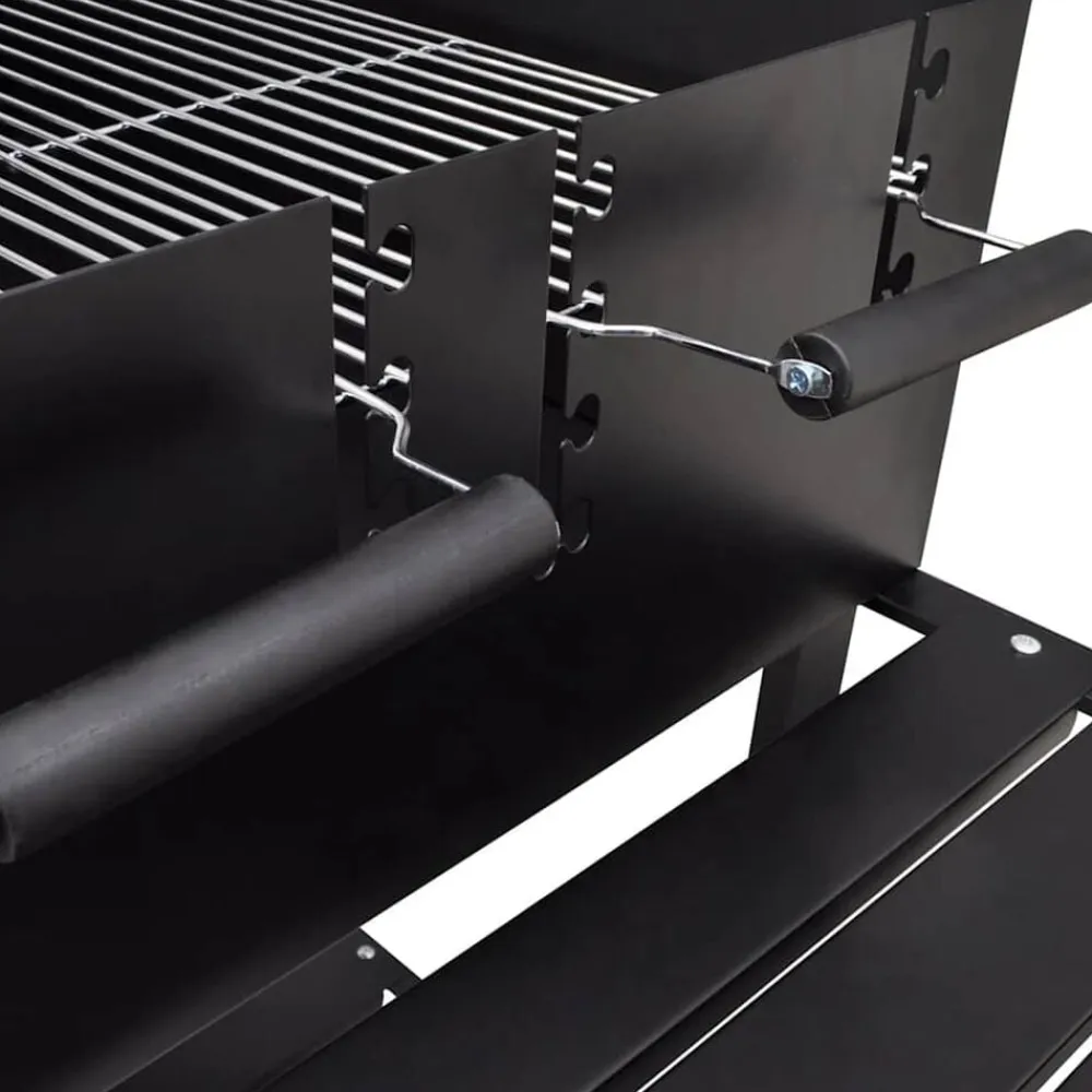 vidaXL Soporte para barbacoa de carbón con 2 ruedas Clearance