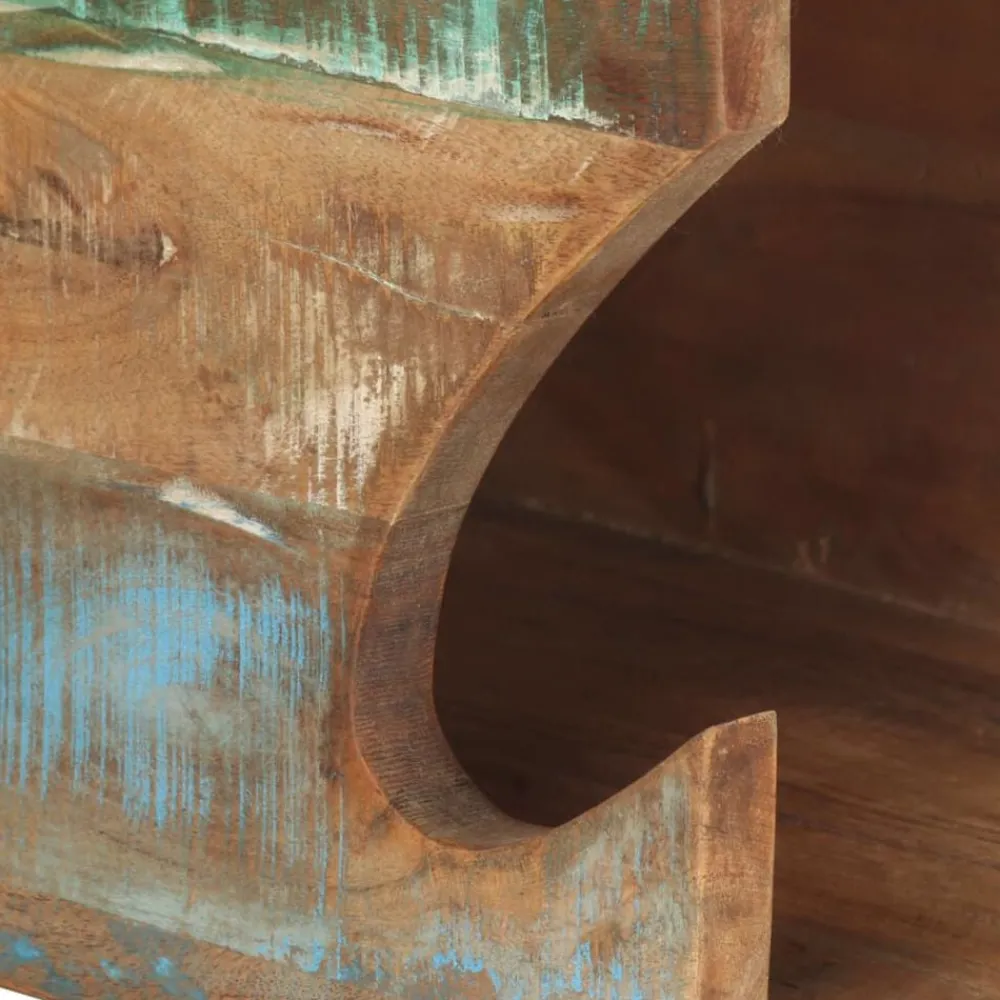 vidaXL Piezas Y Accesorios Para Vehículos-Soporte para bicicletas de pared 35x25x25 cm madera reciclada
