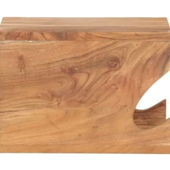 vidaXL Soporte para bicicletas de pared madera de acacia 35x25x25 cm Outlet