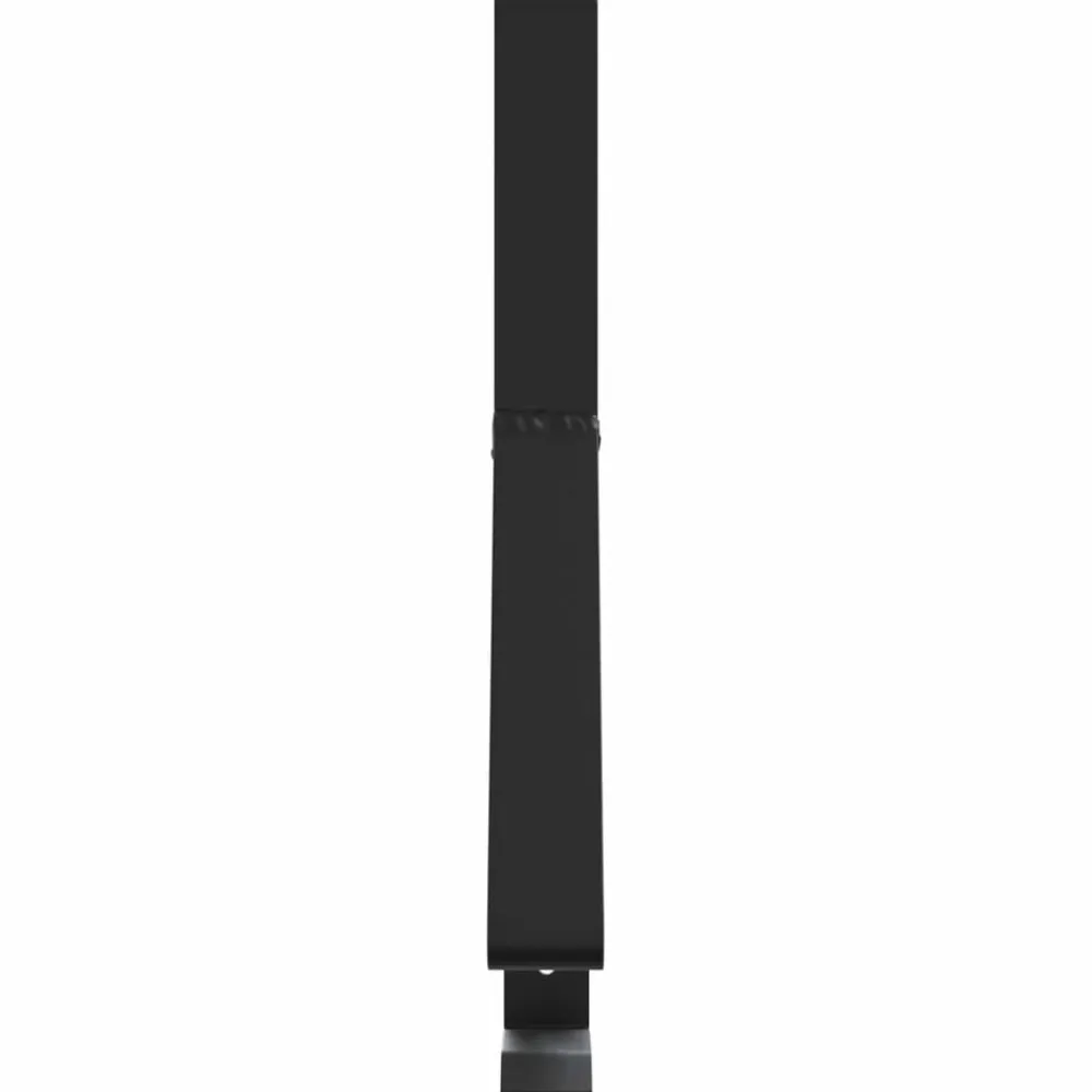 vidaXL Soporte para Guardia de Nieve 29,5 x 3 x 34,5 cm Acero Negro Clearance