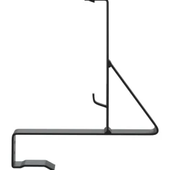 vidaXL Soporte para Guardia de Nieve 29,5 x 3 x 34,5 cm Acero Negro Clearance