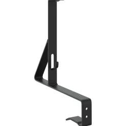 vidaXL Soporte para Guardia de Nieve 29,5 x 3 x 34,5 cm Acero Negro Clearance