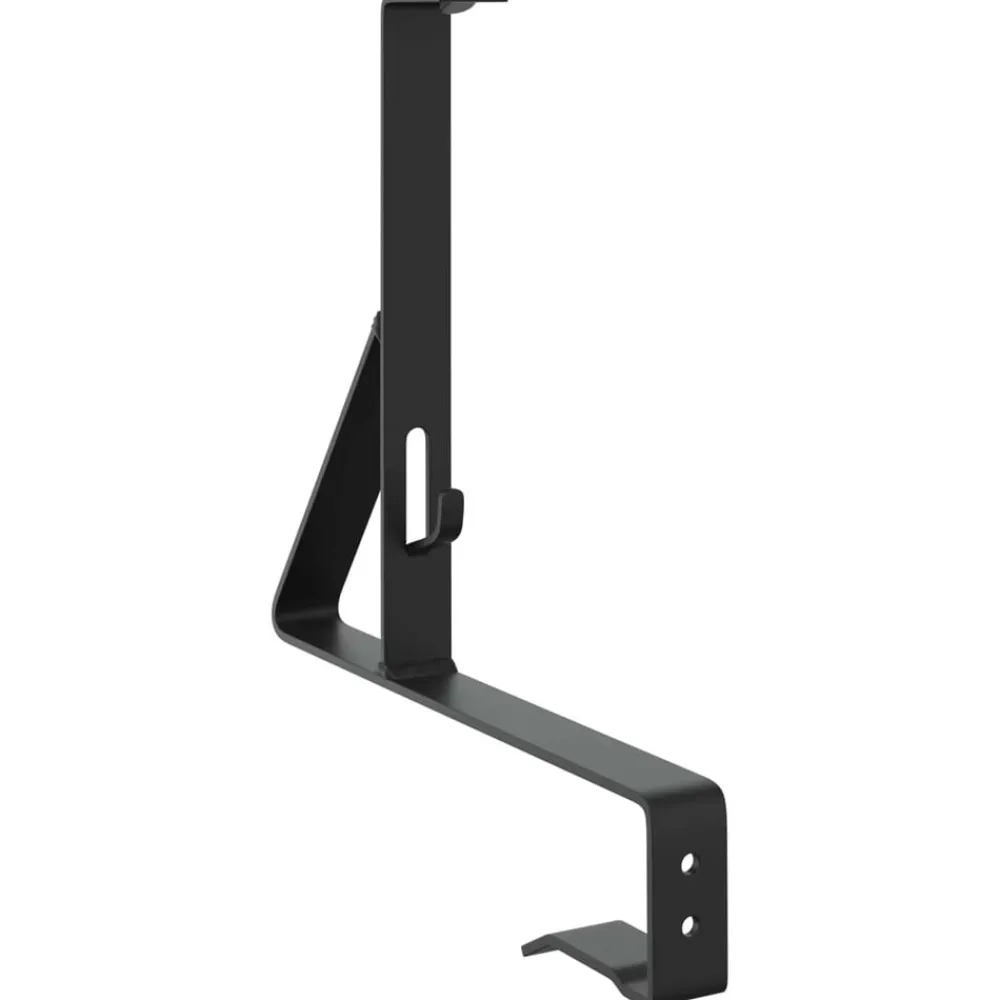 vidaXL Soporte para Guardia de Nieve 29,5 x 3 x 34,5 cm Acero Negro Clearance