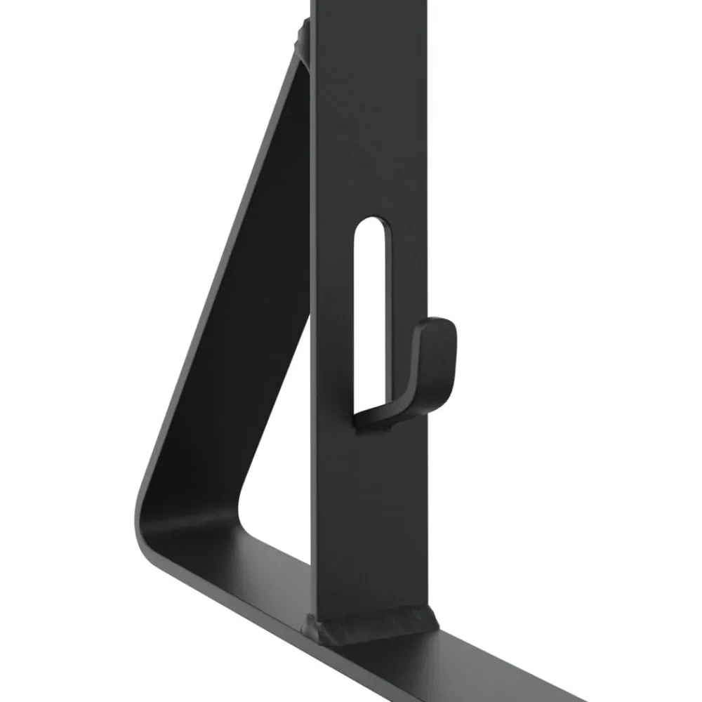 vidaXL Soporte para Guardia de Nieve 29,5 x 3 x 34,5 cm Acero Negro Clearance