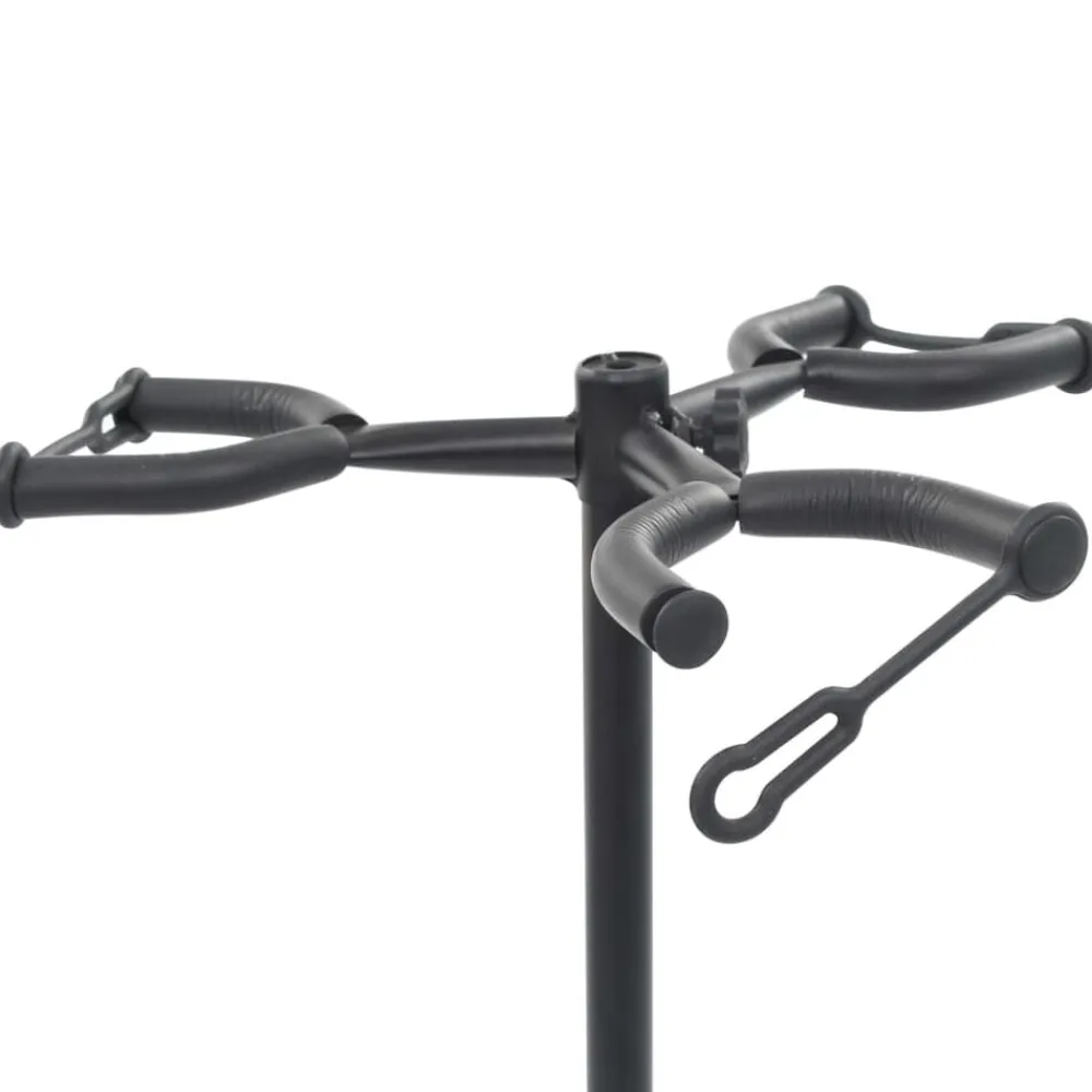 vidaXL Soporte para guitarra de acero negro Clearance