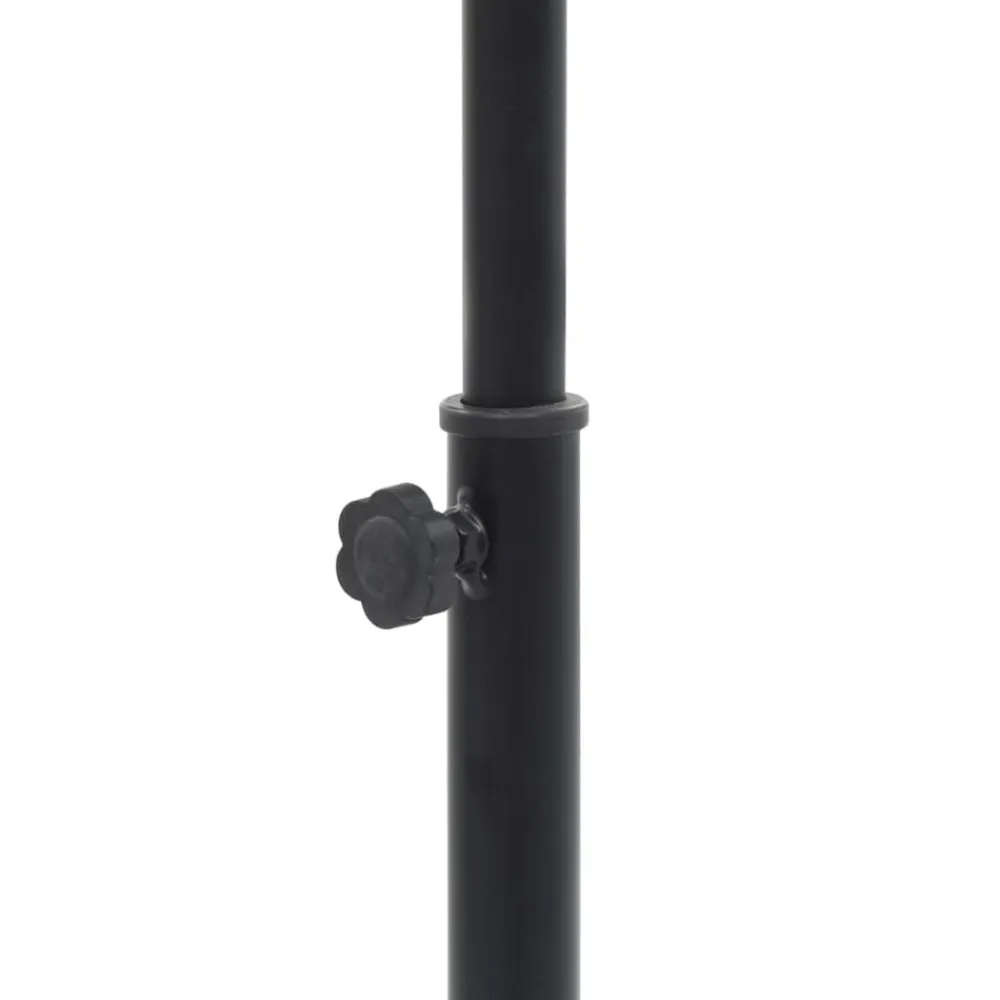 vidaXL Soporte para guitarra de acero negro Clearance