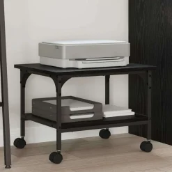 vidaXL Soporte para Impresora 50 x 40 x 38 cm Roble negro Sale