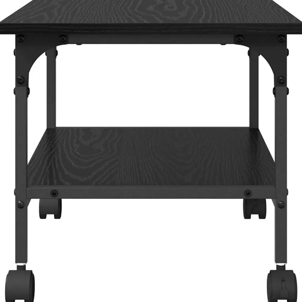 vidaXL Soporte para Impresora 50 x 40 x 38 cm Roble negro Sale