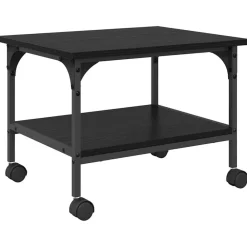 vidaXL Soporte para Impresora 50 x 40 x 38 cm Roble negro Sale