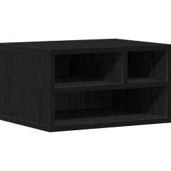 vidaXL Soporte para Impresora 40 x 32 x 22,5 cm Roble negro Clearance