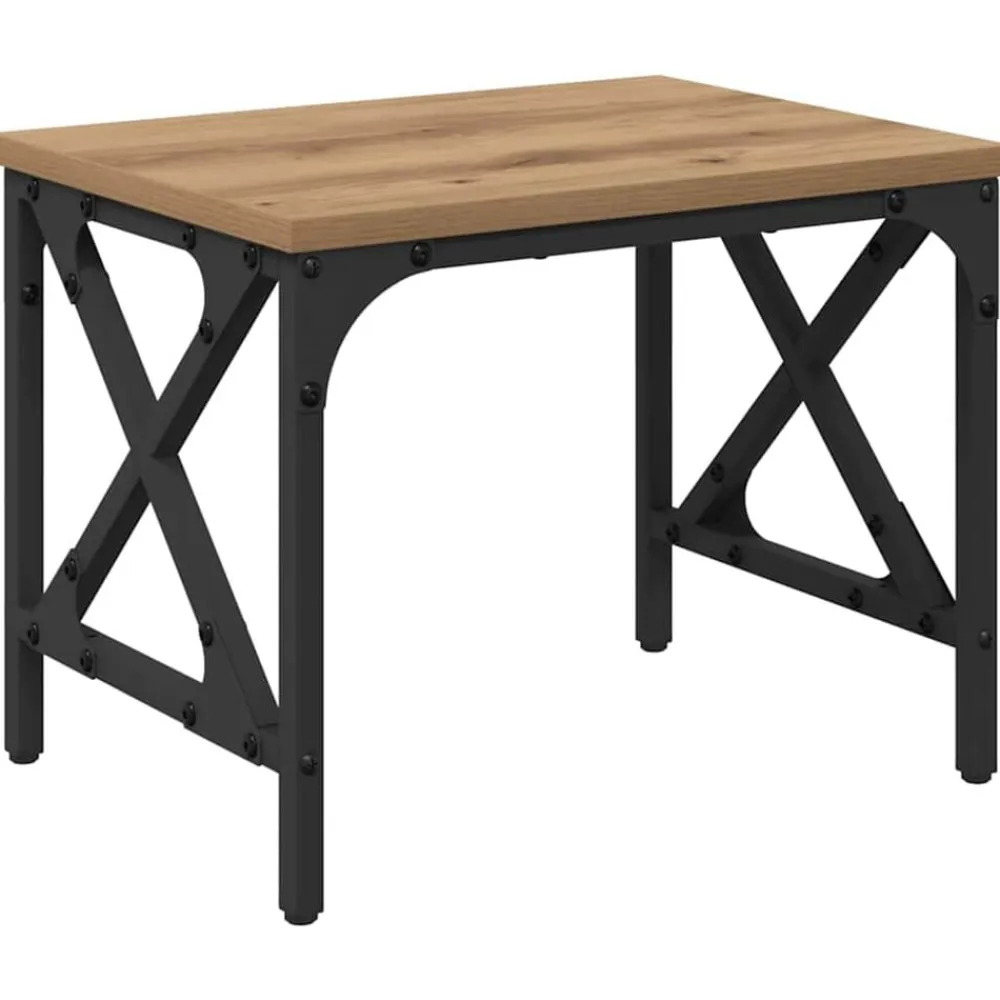 vidaXL Soporte para Impresora Roble artesanal 40 x 30 x 31 cm Roble artisan Sale