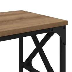 vidaXL Soporte para Impresora Roble artesanal 40 x 30 x 31 cm Roble artisan Sale