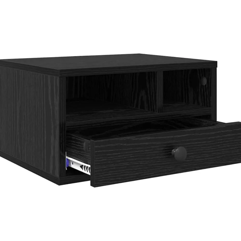 vidaXL Electrónica-Soporte para Impresora con cajón 40 x 32 x 24 cm
