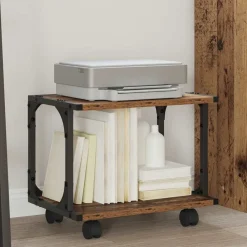 vidaXL Electrónica-Soporte para Impresora 41 x 28 x 33.5 cm