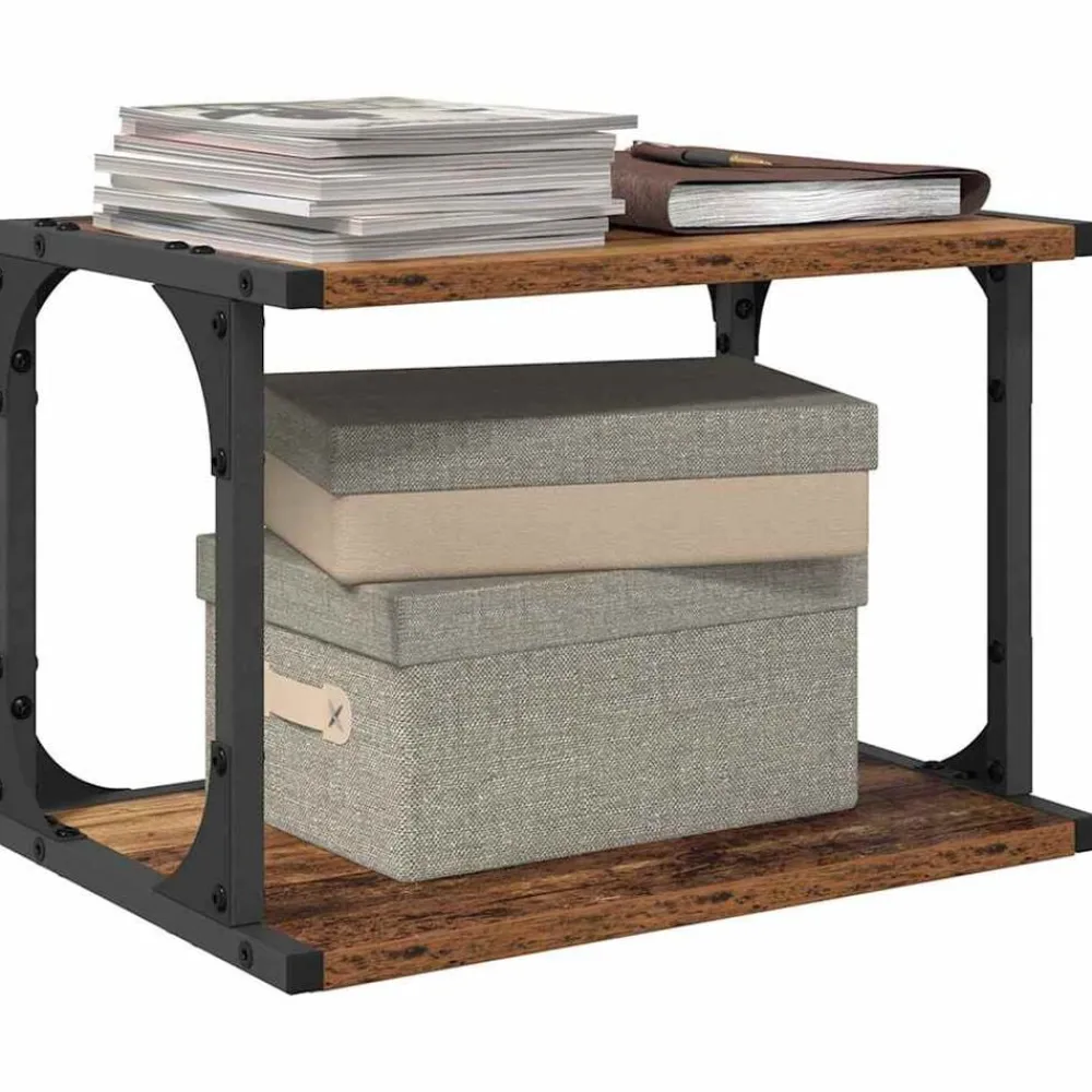 vidaXL Electrónica-Soporte para Impresora 41 x 28 x 33.5 cm