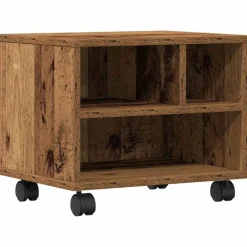 vidaXL Soporte para Impresora Madera vieja 41 x 32 x 33.5 cm Madera envejecida Discount