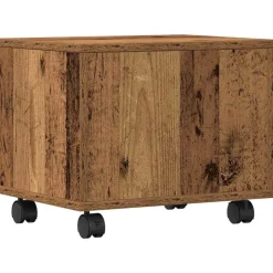 vidaXL Soporte para Impresora Madera vieja 41 x 32 x 33.5 cm Madera envejecida Discount