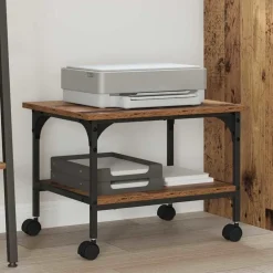 vidaXL Electrónica-Soporte para Impresora 50 x 40 x 38 cm