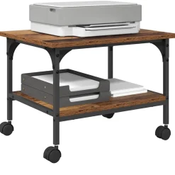 vidaXL Electrónica-Soporte para Impresora 50 x 40 x 38 cm