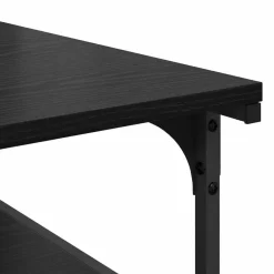 vidaXL Soporte para Impresora 43 x 48 x 64 cm Roble negro Hot