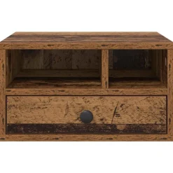 vidaXL Soporte para Impresora con cajón 40 x 32 x 24 cm Madera vieja Outlet