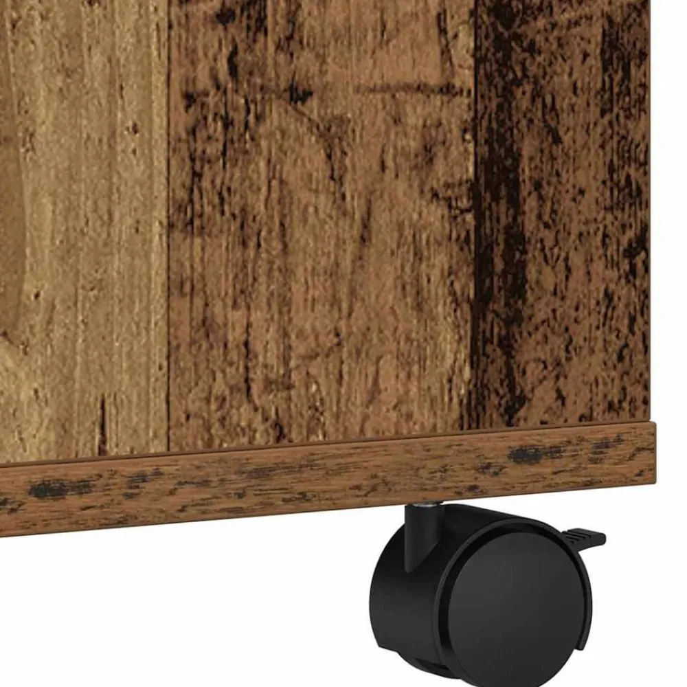 vidaXL Soporte para Impresora 60 x 50 x 67 cm Madera vieja New