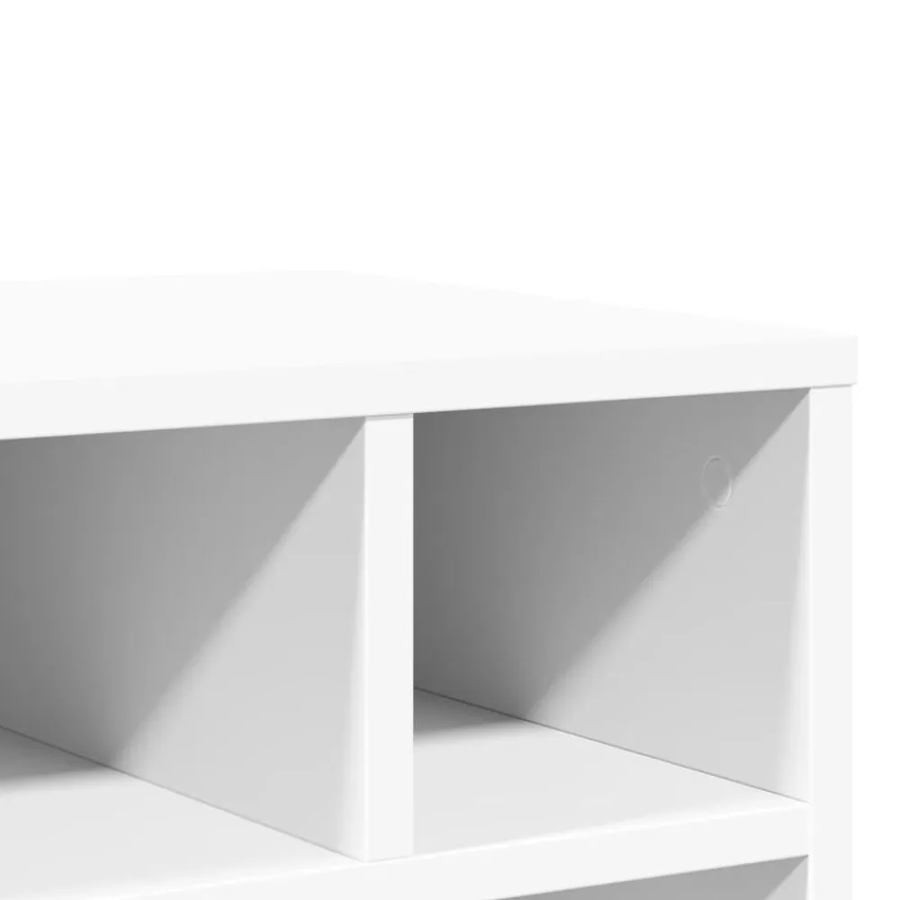 vidaXL Electrónica-Soporte para impresora con ruedas 41x32x48 cm