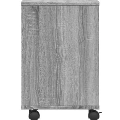 vidaXL Soporte para impresora con ruedas 41x32x48 cm Gris sonoma Outlet
