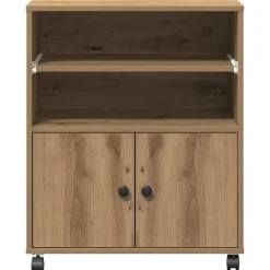 vidaXL Soporte para Impresora Roble artesanal 60 x 48 x 74 cm Roble artisan Outlet