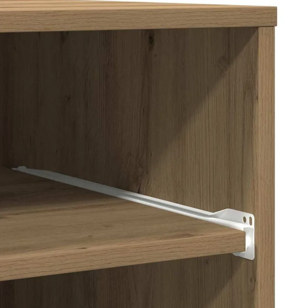 vidaXL Soporte para Impresora Roble artesanal 60 x 48 x 74 cm Roble artisan Outlet