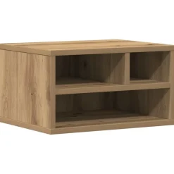 vidaXL Soporte para Impresora Roble artesanal 40 x 32 x 22,5 cm Roble artisan