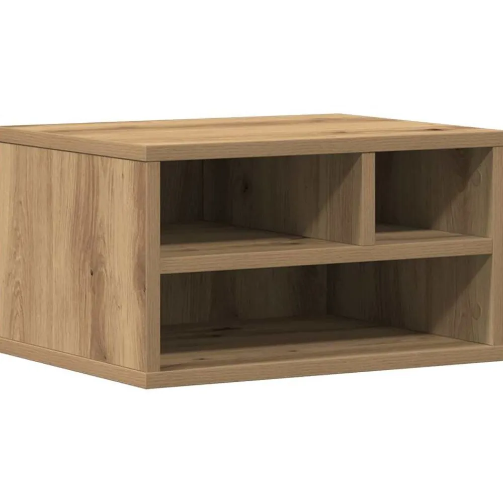 vidaXL Soporte para Impresora Roble artesanal 40 x 32 x 22,5 cm Roble artisan