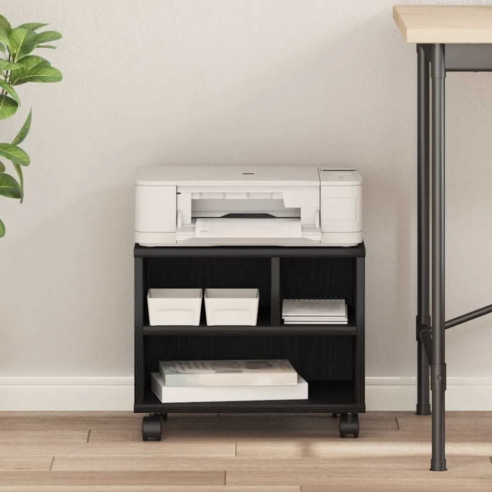 vidaXL Electrónica-Soporte para Impresora 41 x 32 x 34,5 cm
